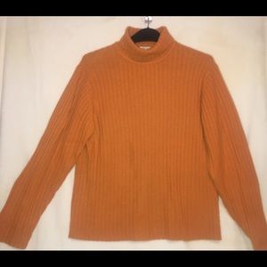 100% CASHMERE GAP TURTLENECK SWEATER
